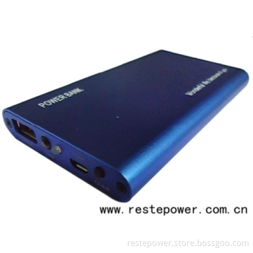 high capacity portable charger with polymer cell